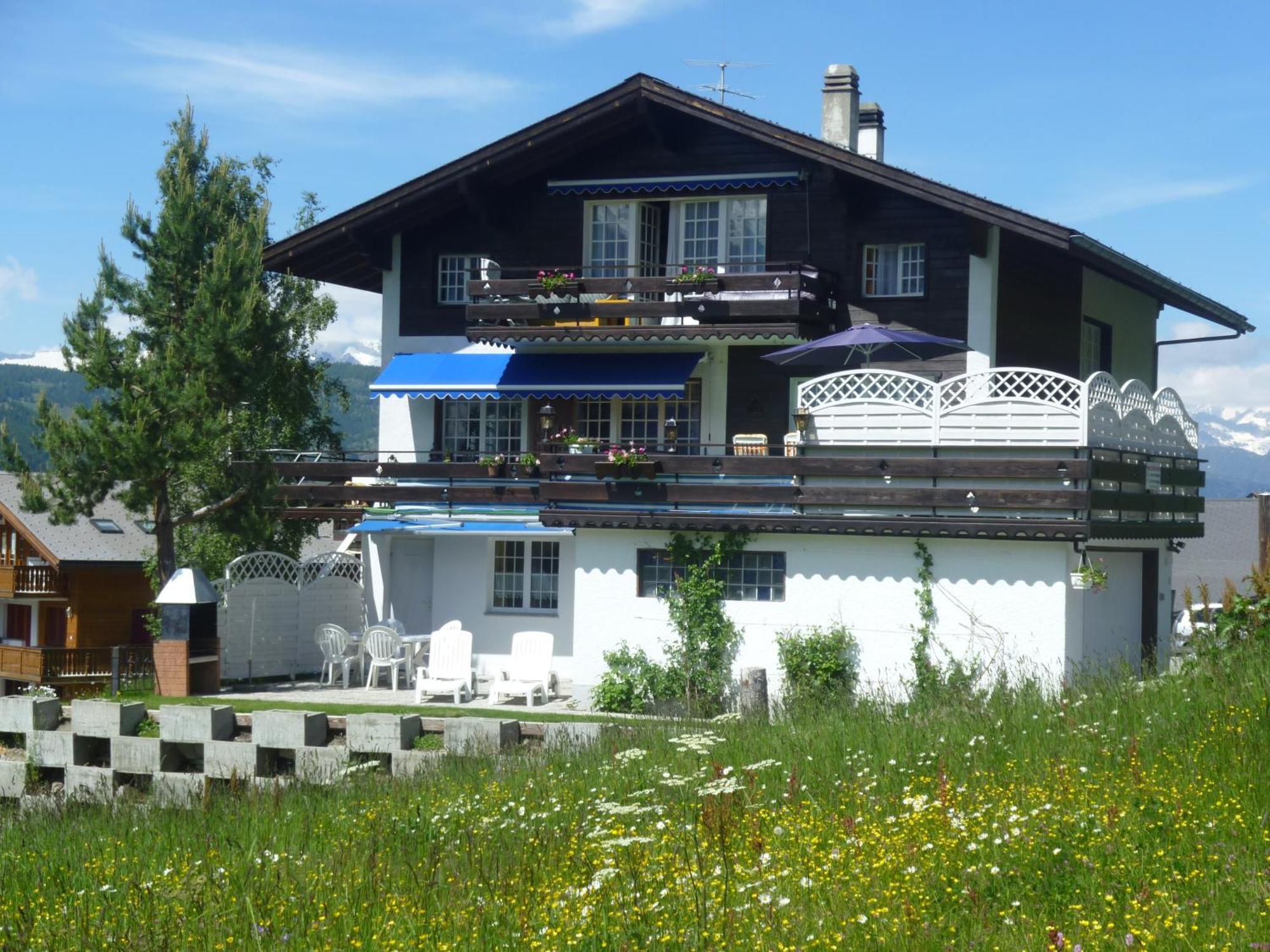 Ferienwohnung Edelweiss Grächen Exteriér fotografie