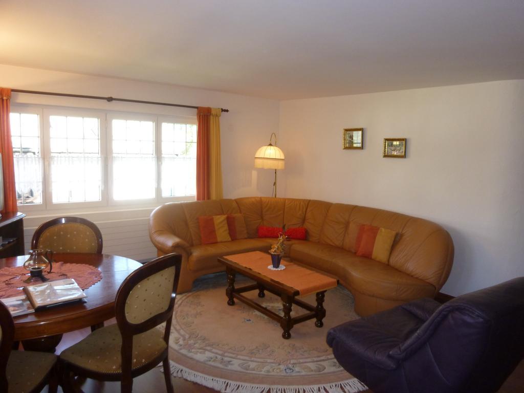 Ferienwohnung Edelweiss Grächen Exteriér fotografie