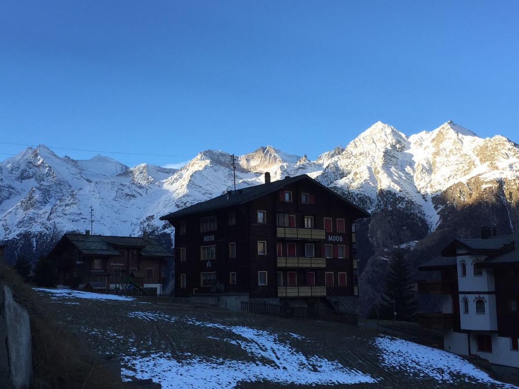 Ferienwohnung Edelweiss Grächen Exteriér fotografie
