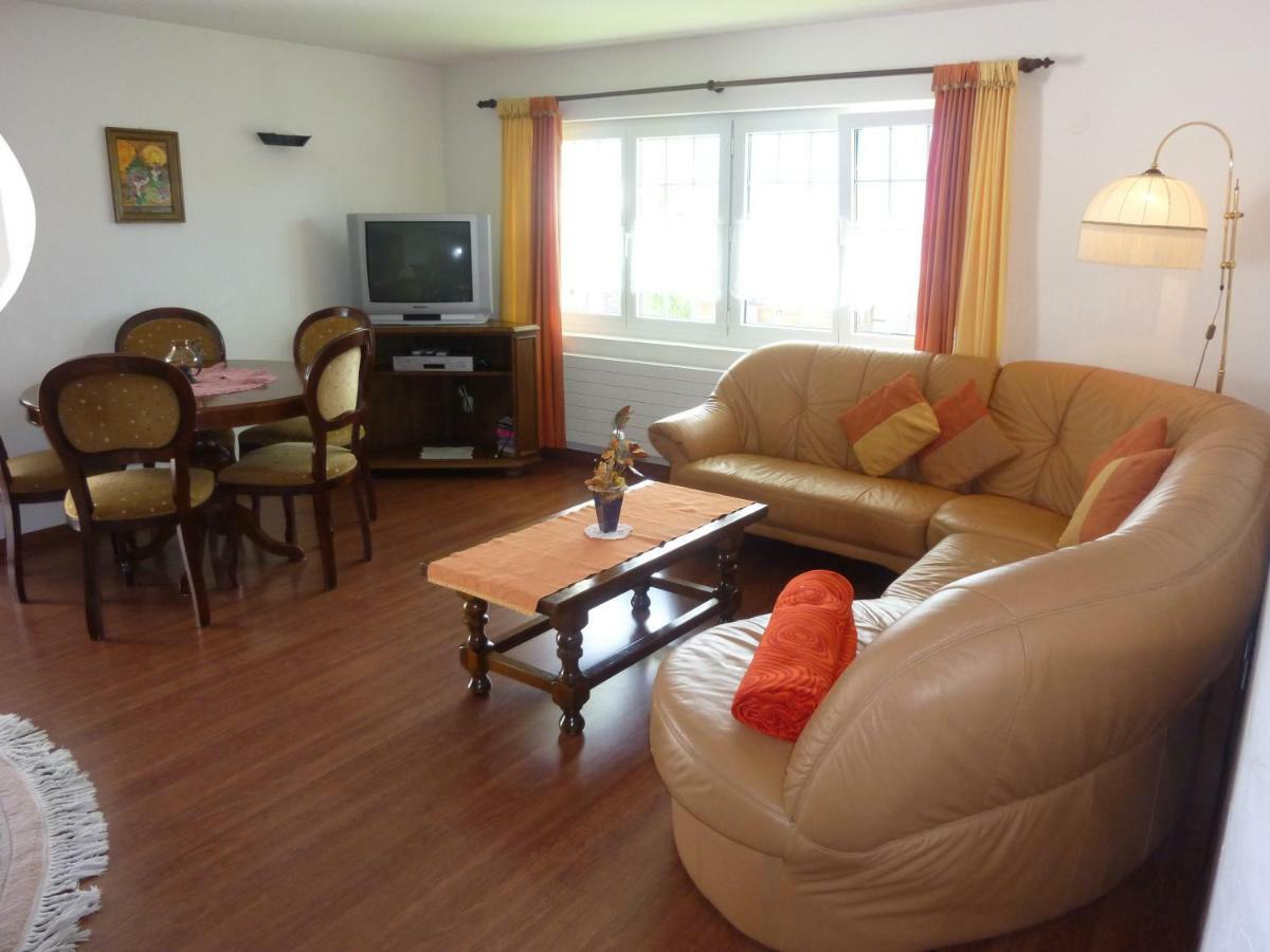 Ferienwohnung Edelweiss Grächen Exteriér fotografie